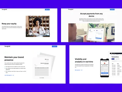 Stronghold® - A Forbes 50 Fintech Startup design finance fintech minimal responsive design ui web design webflow