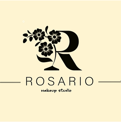 Makeup Studio logo art brand logo branding business logo customized latter logo design designer flower flower logo graphic design ill illustration illustrator latter logo latter with flower logo makeup studio makeup studio logo studio logo vector