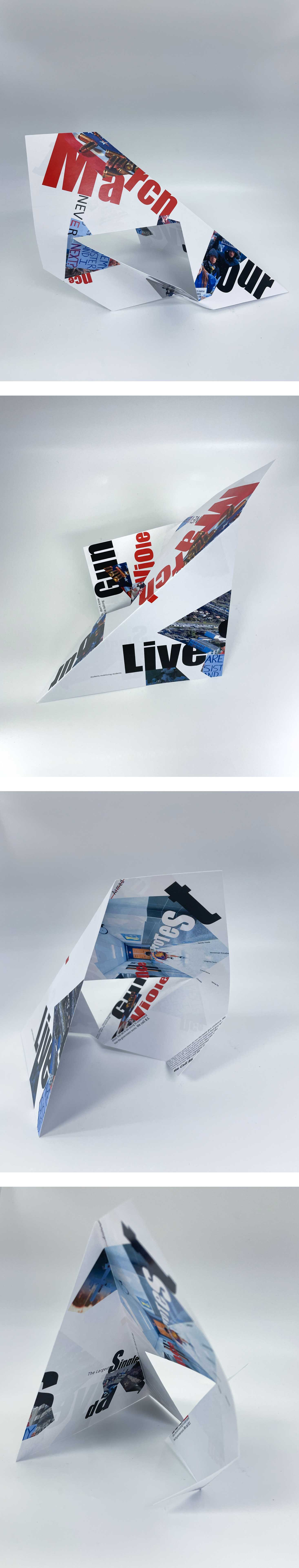 Experimental Type 3d ai ar artificial intelligence augmented reality collage experimental graphic design graphic design paper sculture sculpture type