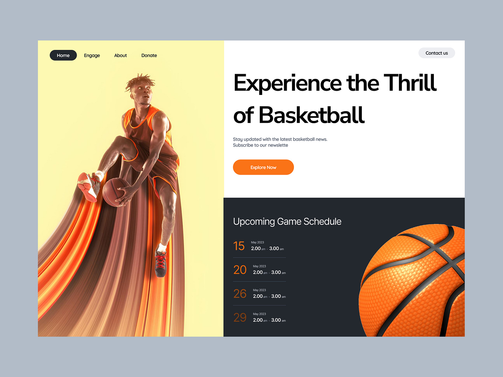 Gaming website design UI UX by Mostafizur Rahaman on Dribbble