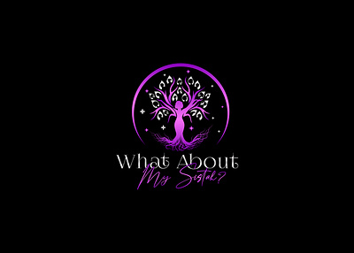 Graphi_que: Logo Design for What About My Sistah fiverr graphic design logo logo design minimalist logo non profit organization. vector women empowerment