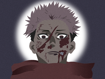 I'm You adobe illustrator adobe photoshop animation anime clip studio paint itadori yuji jujutsu kaisen sukuna