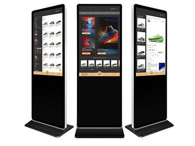 Ecommerce in-store kiosk app design ecommerce kiosk store ui ux