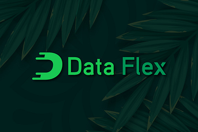 Data Flex Logo Design #logo graphic design logo