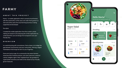 Farmy | Mobile Application Concept design graphic design ui ux