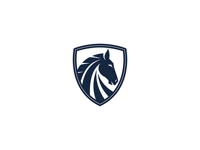 horse shield logo design branding design graphic design horse illustration logo logodesign rezaalfarid204 shield vector