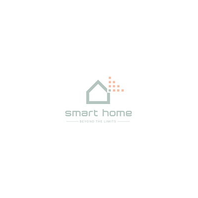 Smart Home branding design graphic desgn graphic design home logo illustration logo minimal logo simple logo tech logo vector