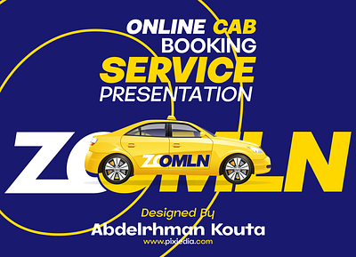 Online Cab Booking Service Brand Visual Identity adobe animation branding design graphic design illustration logo ui ux vector