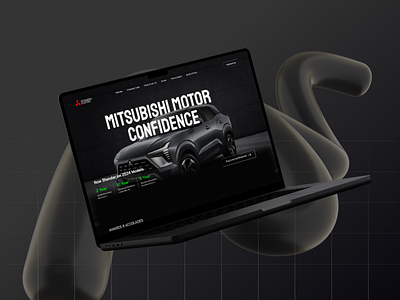 Website Mitsubishi 2024 app ui design figma framer illustration mitsubishi mobile app design ui ux ui design web web company profile web design