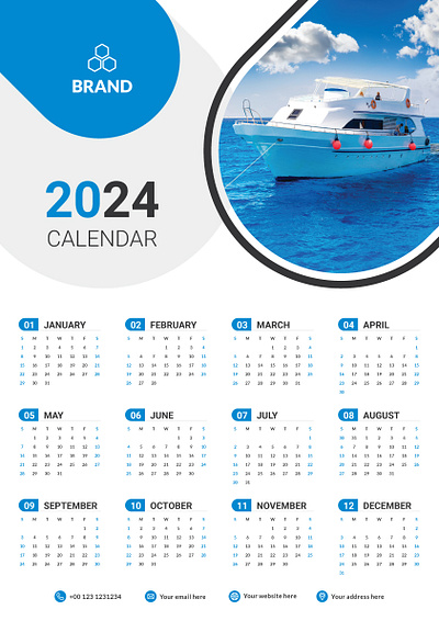 Free Vactor Corporate Calendar Design Template 2024 2030 holiday calendar background best calendar design branding business calendar calendar design graphic design happy new year illustration logo modern calendar new year planner ui