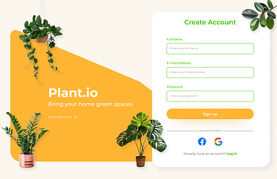 Sign-up Page UI Design signup signuppage ui uidesign uiux