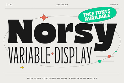 Norsy - Variable Display Font eccentric extraordinary font family modern modern new era new era norsy variable display font roman serif serif family simple font variable variable display
