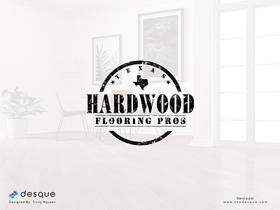 Logo Design - Hardwood Flooring Pros brand identity branding floor flooring hardwood install logo logo design minimalist modern