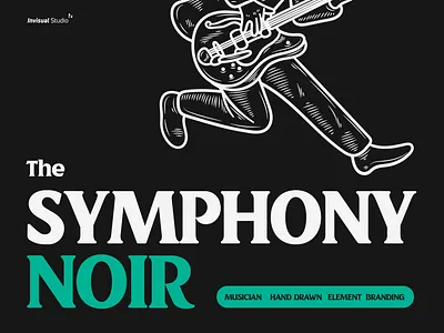 Musical Illustration Canva Element app branding design graphic design illustration logo typography ui ux vector