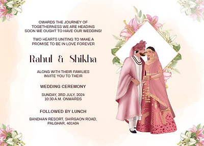 Wedding Invitation Card Free: Crafting Unforgettable Memories craftyart design free graphicdesign illustration wedding
