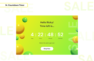 Daily UI Day 14 - Countdown timer 100 days ui countdown timer daily ui day 14 graphic design ui