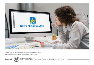 Shwe Mittar Company Logo Design branding graphic design logo