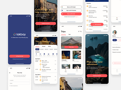 Lakbay — A Travel Planning App | Product Design mobile design product design ui ui design user experience user interface design ux visual design