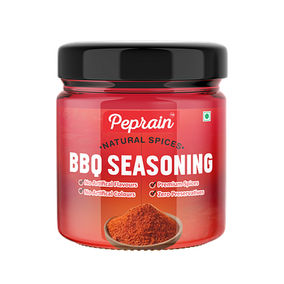 Peprain Spices Jars Mockups & branding