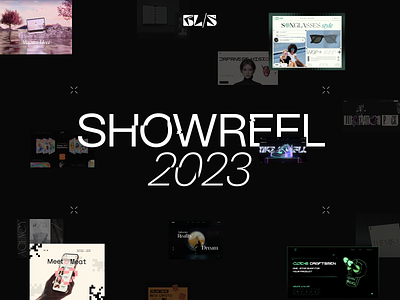 SHOWREEL 23' 2023 2024 animation blacklead blacklead studio design motion new year product project showreel video web website work
