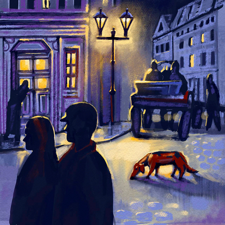 Kashtanka. Anton Pavlovich Chekhov. Book illustration. by Natali ...