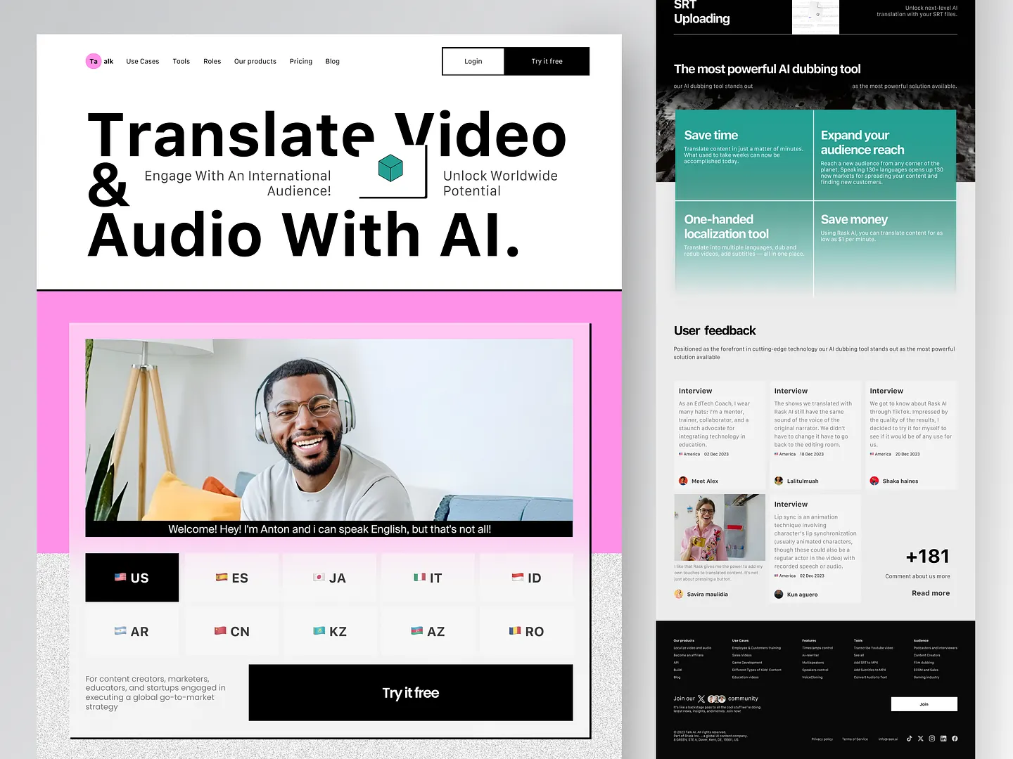 Transform Your Content with an AI Video Translator Website