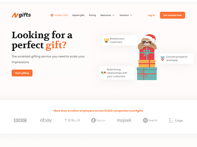 🎁 Corporate gifting platform 2d admin ai animation assistant customers dashboard gifting graphics illustration logo motion panel platform presentation product design prototyping statistics ui ux