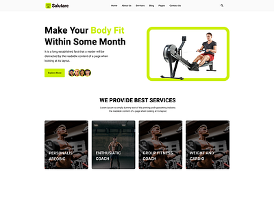 Gym Service gym ui