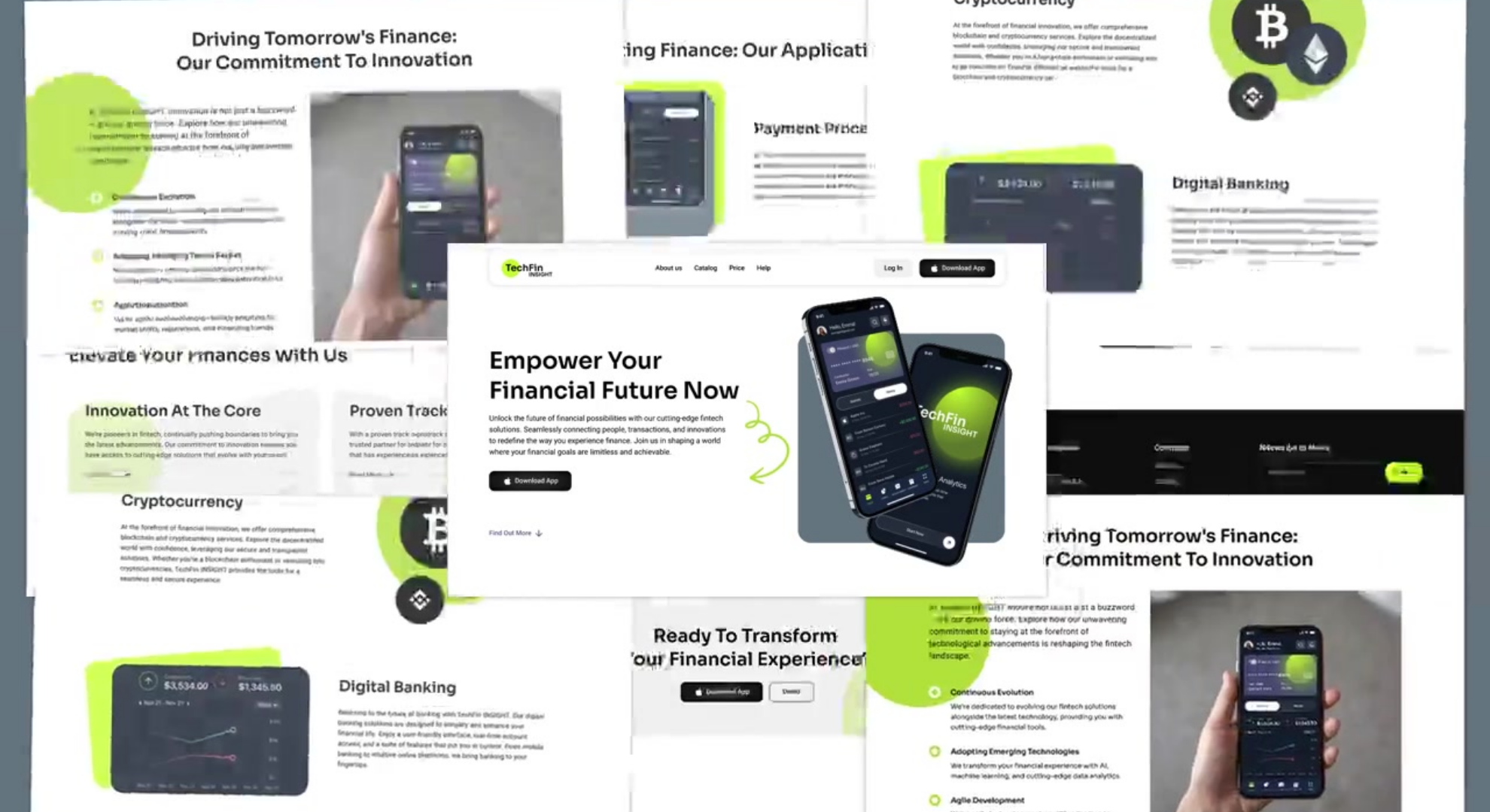 Landing page for finance platform - Main screen UI agency animation app banking design finance app financial financial app fintech graphic design home page landing page main page minimal platform ui ui design ui ux ux web