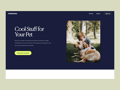 PURRSONAL branding design ui ux