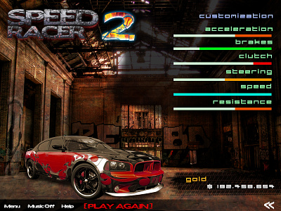 Speed Racer UI assetto corsa car fast and furious need for speed race sega rally speed speed race ui