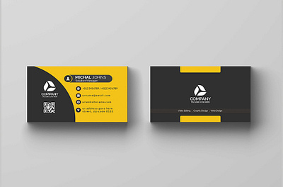 Business Card Design Print Ready File 3d branding business card business card design graphic design logo motion graphics