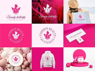 Fashion brand | Luxury Beauty | Butterfly Logo Design brand identity branding brandinglogo brandlogo butterfly logodesign butterflylogo crativelogo design fashion brand fashion logo graphic design logo logo design logo designer minimallogo modernlogo professional logo typography uniquelogo vector