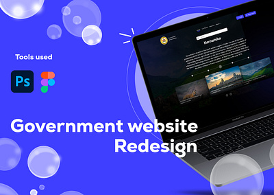 Government website Redesign design graphic design redesign typography ui uiux web design website