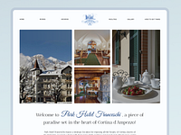 UX/UI Redesign of Hotel Website airbnb animation book booking branding classy clean design designprocess elegant hotel hotel website illustration landing page redesign restaurant rooms ui ux