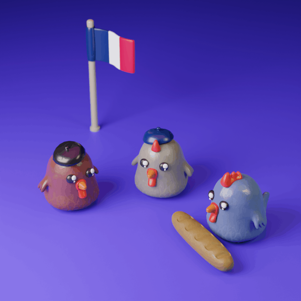 three-french-hens-by-allen-on-dribbble