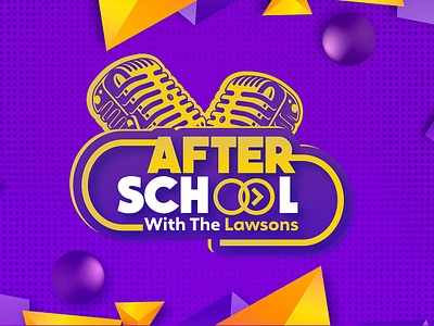 AFTER SCHOOL with the Lawsons 2024 trends after school podcast brand design brand identity design brand style guide branding graphic design logo logo design logo designer logo designs logos new logo podcast podcast artwork podcast cover podcast design podcast logo podcasting youtube tumbnail
