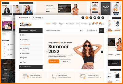 Storely Ecommerce Template