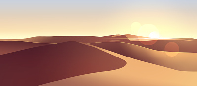 Sahara calm creation desert illustration light nature nomad sahara