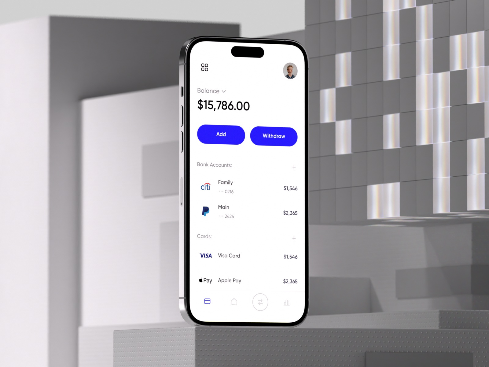 Finance Mobile App UI Animation 3d 3d animation after effects application cash app finance app icon animation ios micro interaction mobile app motion design motiongraphics product design send money transfer money ui ui ux ui animation ui design wallet