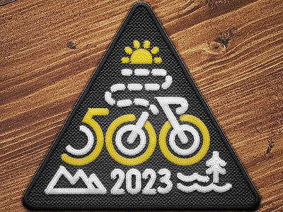 Festive 500 badge badges cycling rapha vintage