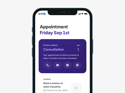 Local service booking app appointment booking consultation eye hair local service