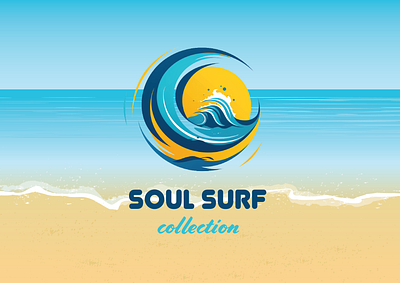 Soul Surf Collection branding graphic design logo