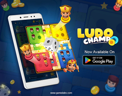 Ludo Champ UI/UX Showcase by Gamix Labs 2d artwork animation board games casual games design game characters game development gamix gamix labs illustration logo ludo ludo champ ludo champ pro ludo ui ludo ui design slot ui ui design