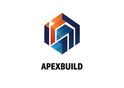 Apex Build Logo Design branding design graphic design illustration logo typography vector