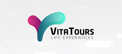 VitaTours branding project greece guide leontios logo rhodes sakellis tours travel vita