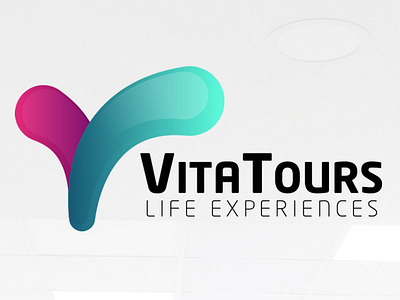 VitaTours branding project greece guide leontios logo rhodes sakellis tours travel vita