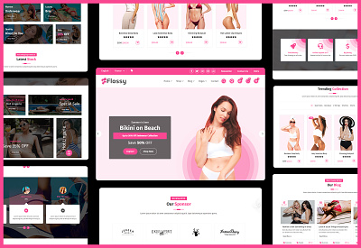 Flossy Ecommerce Template
