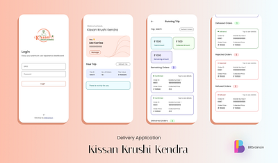 Kissan Krushi Kendra App design 3d animation app app design branding farmer app fitness app graphic design hospital app logo motion graphics trending design ui web website landing page