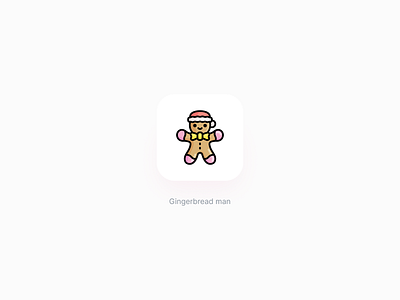 Gingerbread man christmas cookie gingerbread pastry vector